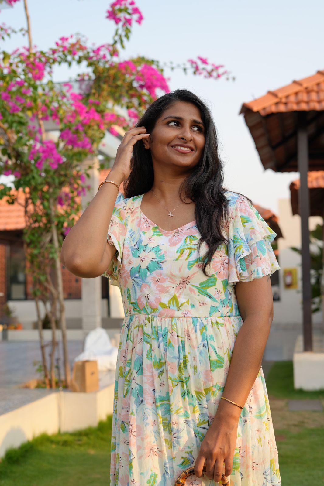 Mayas bay rayon cotton maxi