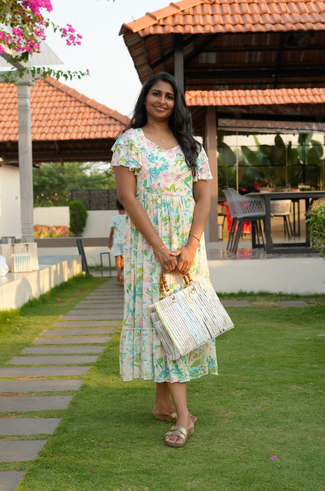 Mayas bay rayon cotton maxi