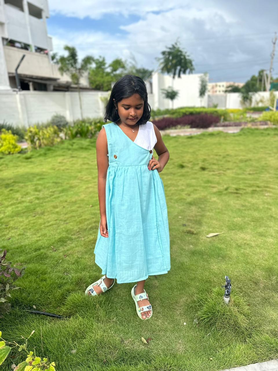 Blue cross cotton kids