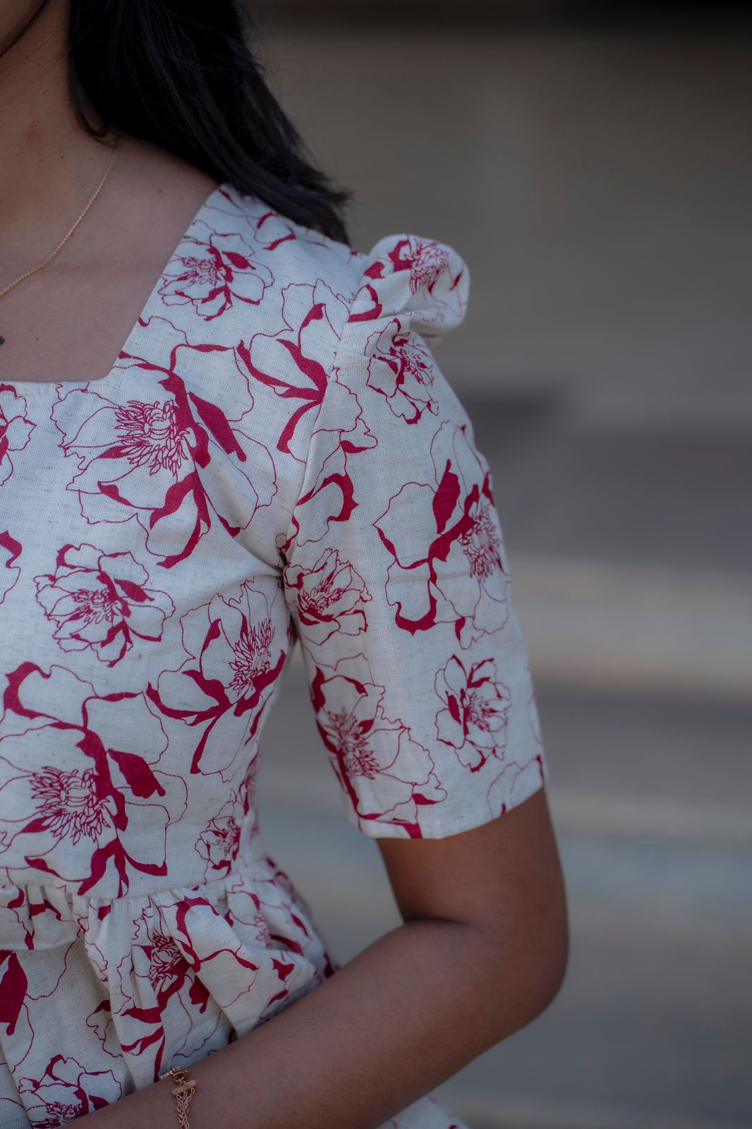 Creamy rose cotton co ord